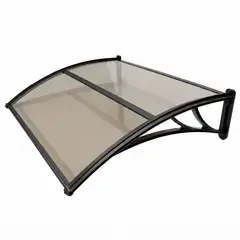 DVP - Alero Ultra Compacto Curvo 100X120 Bronce