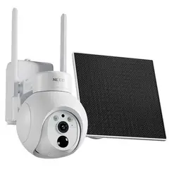 NEXXT SOLUTIONS - Cámara solar inteligente 4G-LTE PTZ para exteriores 2K