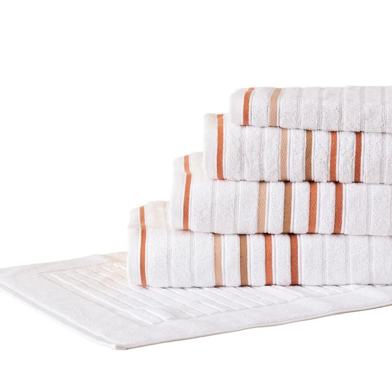Set de Toallas 450 gr Algodón 70x140 cm Blanco