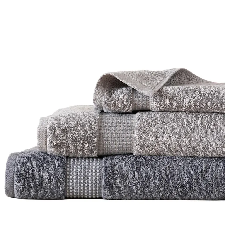 Set de Toallas 550 gr Algodón 70x140 cm Gris