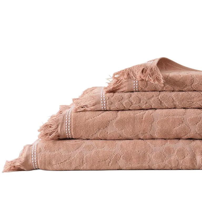 Set de Toallas 430 gr Algodón 70x140 cm Rosa