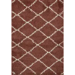 IDETEX - Alfombra 133x180 cm Polipropileno Terracota