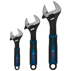 BOSCH - Juego de Llave ajustables 150/200/250mm 3un
