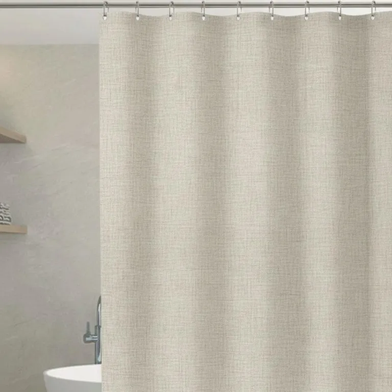 Cortina De baño Mendes 180x180 cm Beige