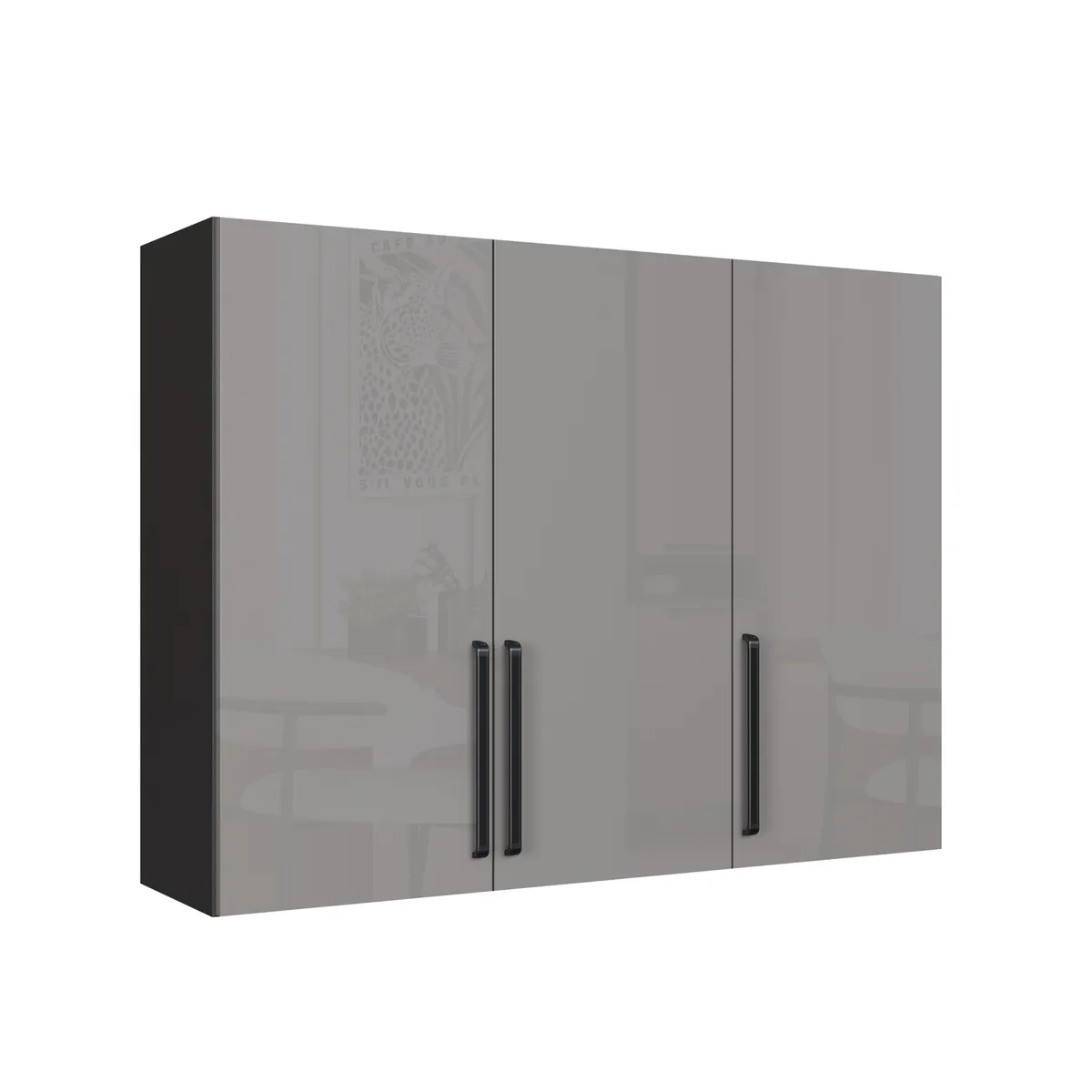 Mueble de cocina Aereo Titanio, marca HOME MOBILI - Foto Principal