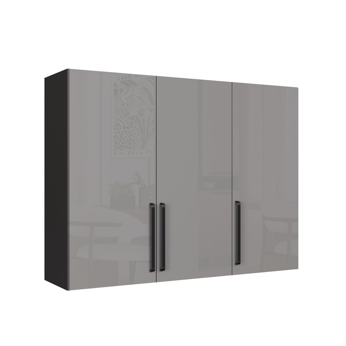 Mueble de cocina Aereo Titanio, marca HOME MOBILI - Foto Principal