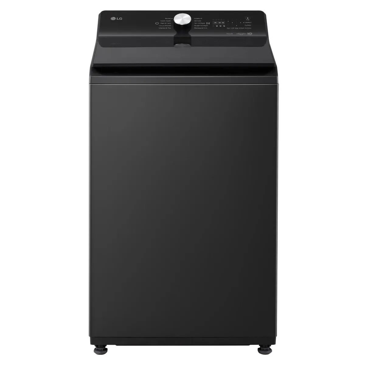LG - Lavadora Carga Superior 15 kg Negro WT15OBTX6.DNBPECL