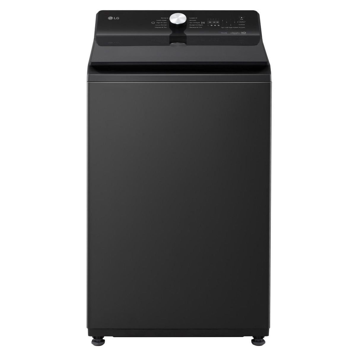 LG - Lavadora Carga Superior 15 kg Negro WT15OBTX6.DNBPECL