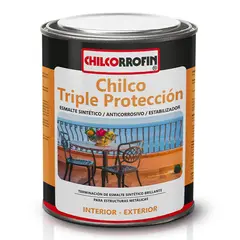 CHILCORROFIN - Triple Protección 0.25 galón(es) Brillante Gris