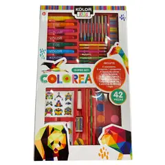 KOLOR - Set de Arte 42 Piezas Multicolor