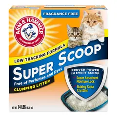 ARM Y HAMMER - Arena para gatos sin fragancias 6,35 kg