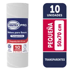 VIRUTEX - Bolsas de basura 50 x 70 cm 308 Litros 10 unidad(es)