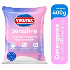 VIRUTEX - Detergente polvo hipoalergénico 400 gr
