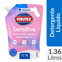 VIRUTEX - Detergente liquido hipoalergénico 1 L