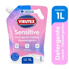 VIRUTEX - Detergente liquido hipoalergénico 1 L