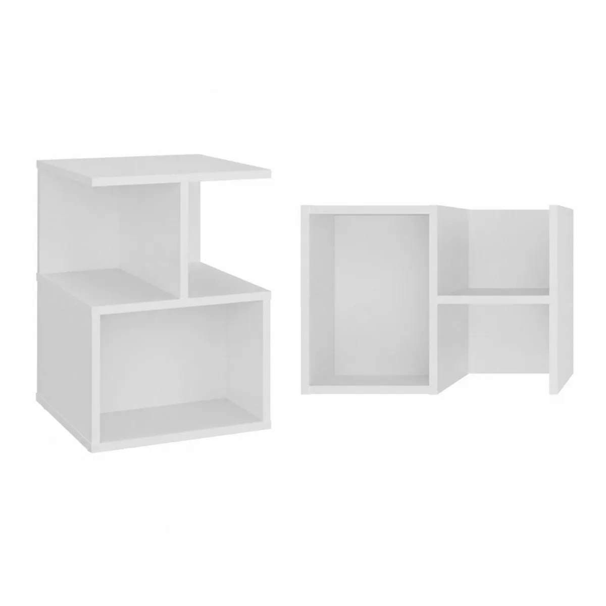 Set 2 Veladores Ocaso 35x48.2x35 cm Blanco, marca TUHOME - Foto Principal