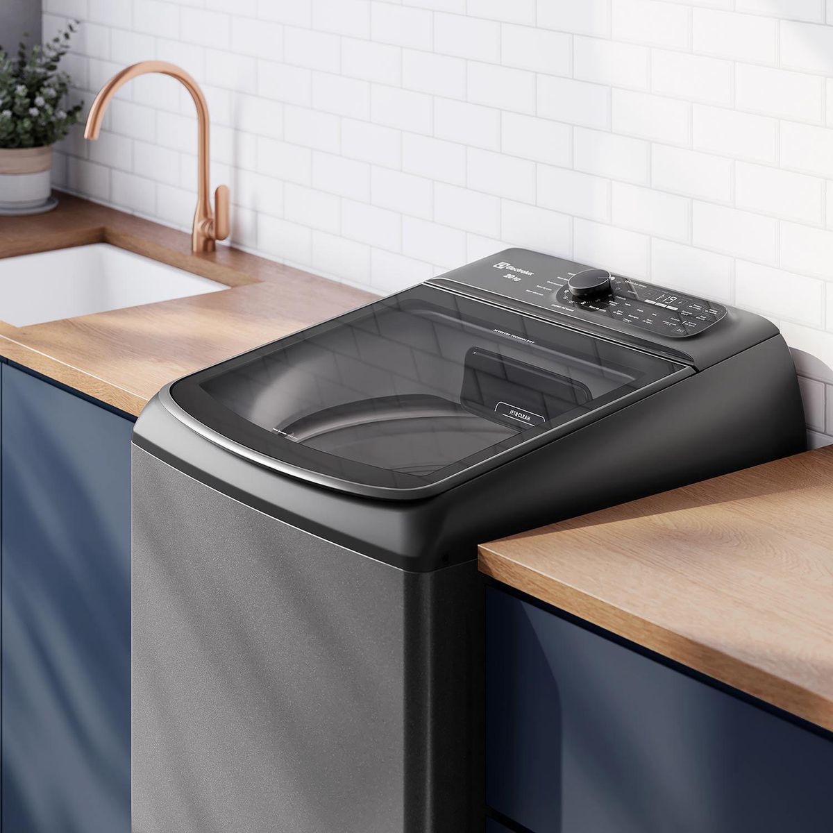 ELECTROLUX - Lavadora Carga Superior 20 kg Inox EMTL20IO