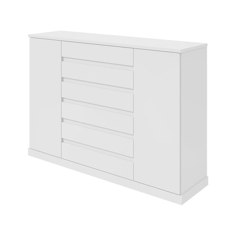 Cómoda 7 Cajón(es) Vedra 173x119x46 cm Blanco