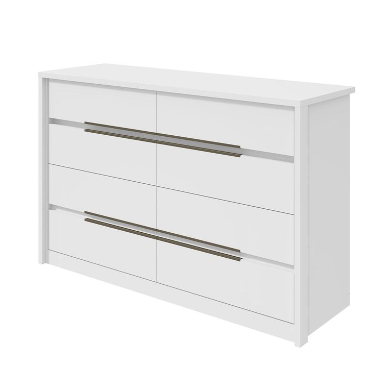 Cómoda 8 Cajón(es) Urban 152x97x49 cm Blanco