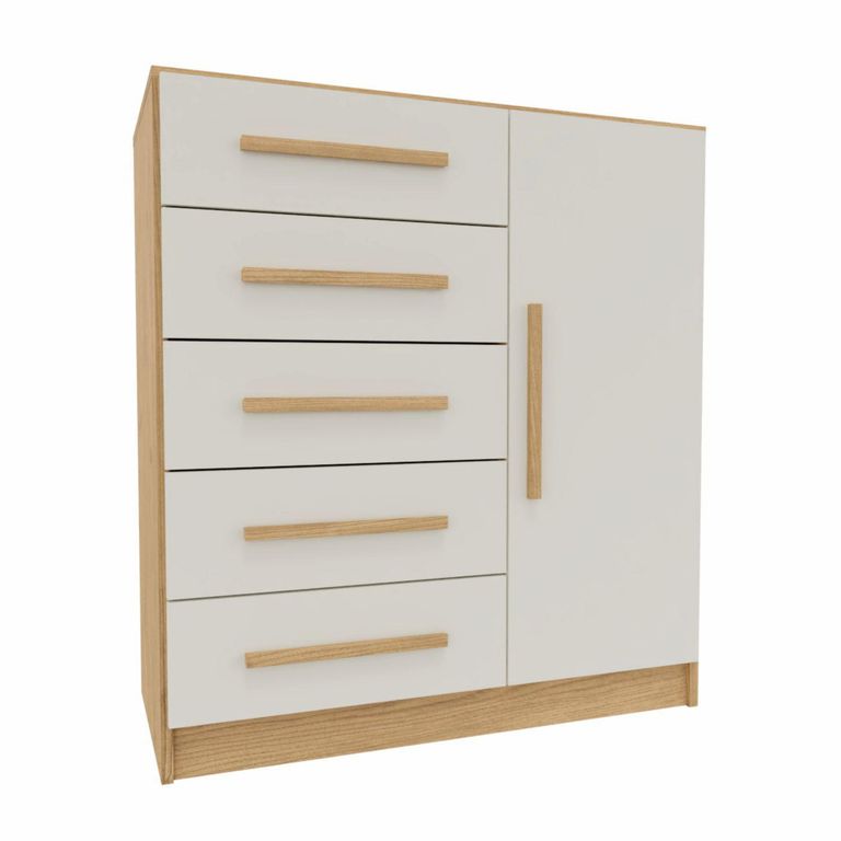 Cómoda 5 Cajón(es) Beatriz 83x91.5x40.2 cm Arena