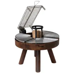 SELLO UNICO - Fogón Desmontable/Multifuncional Acero Carbono