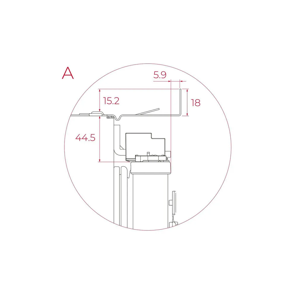 Refrigerador Bottom Freezer No Frost 267 Litros Blanco RBF 73395 FI, foto 11