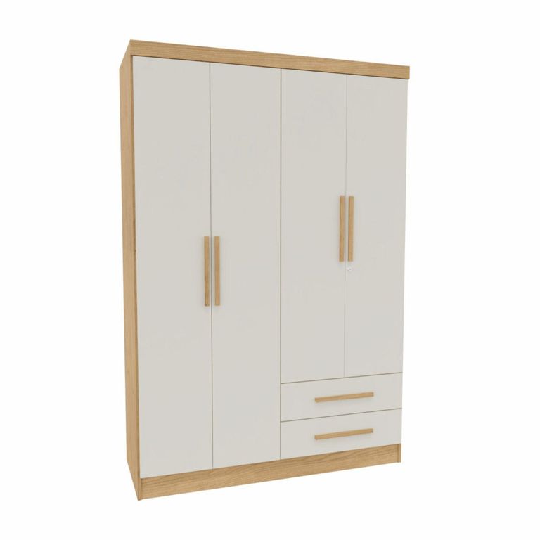 Clóset 4 Puerta(s) 2 Cajón(es) 2 Repisa(s) 120.6x180x46.8 cm Arena