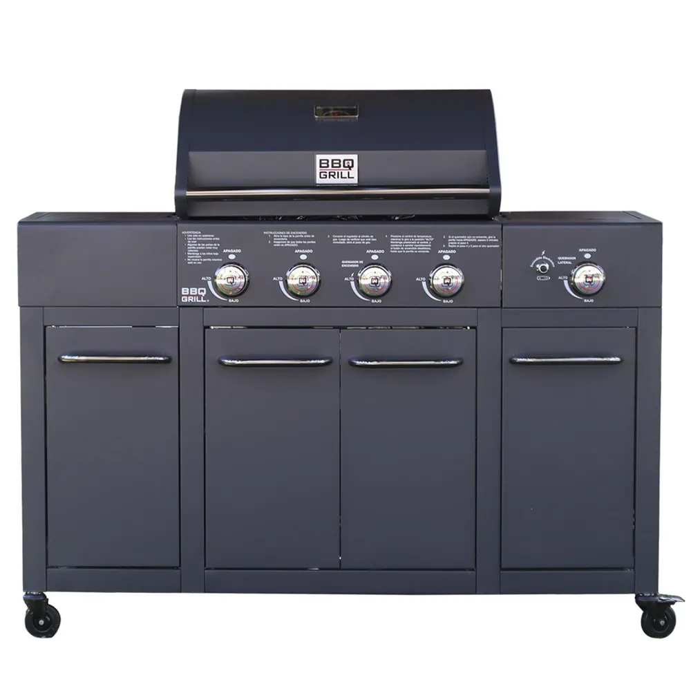 Bbq Grill Buffalo Grey 4 Quemadores, foto 2
