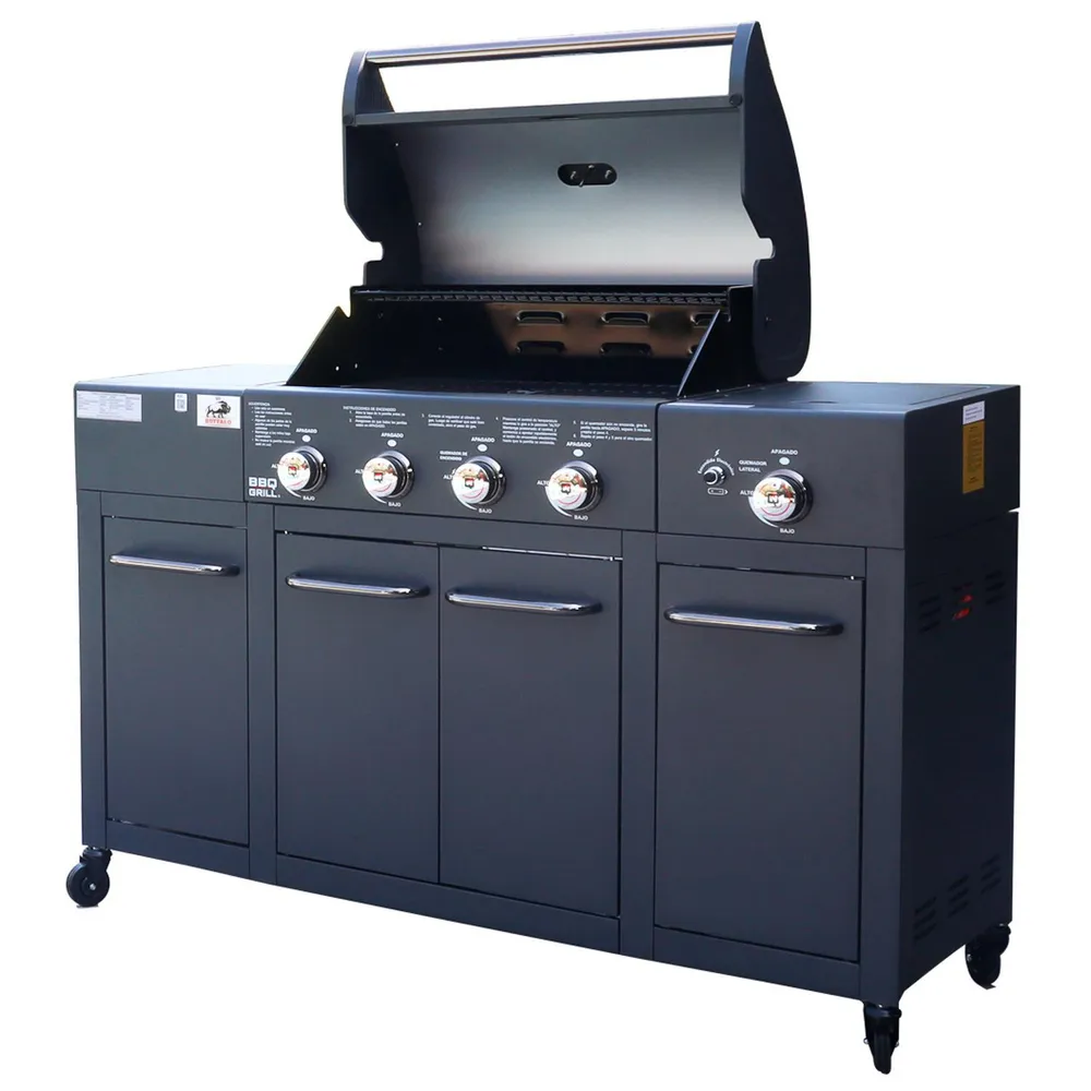 Bbq Grill Buffalo Grey 4 Quemadores, foto 3