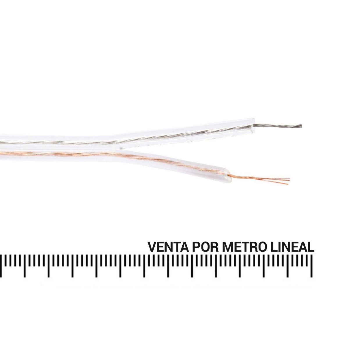 ROIMEX - Cable SPT (Paralelo) 2x24AWG/0,25MM2 Transparente