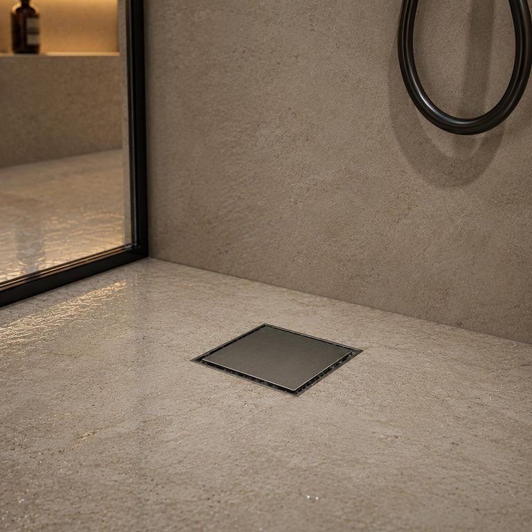 Desagüe Ducha Rock Gun Metal