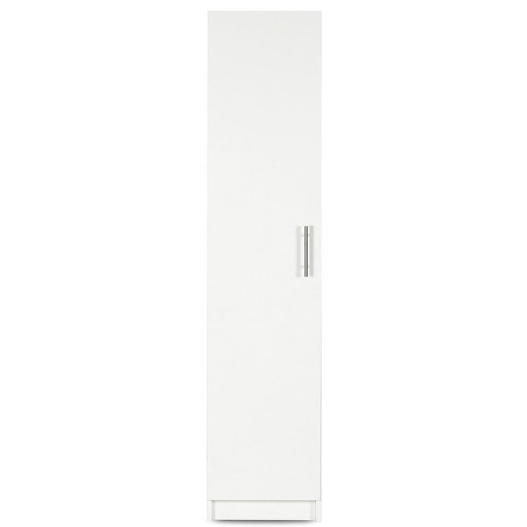 Mueble despensa cocina multiuso 1 puerta 35x160x31,5 cm blanco