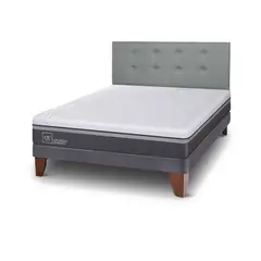 CIC - Cama 2 plazas Europea Ortopedic Advance Gris