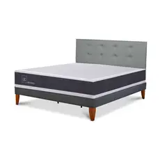 CIC - Cama Box 2 plazas Europea Ortopedic Gris