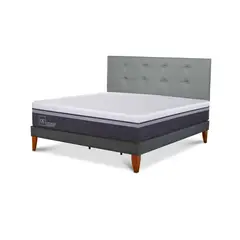 CIC - Cama Box 2 plazas Europea Ortopedic Advance Gris