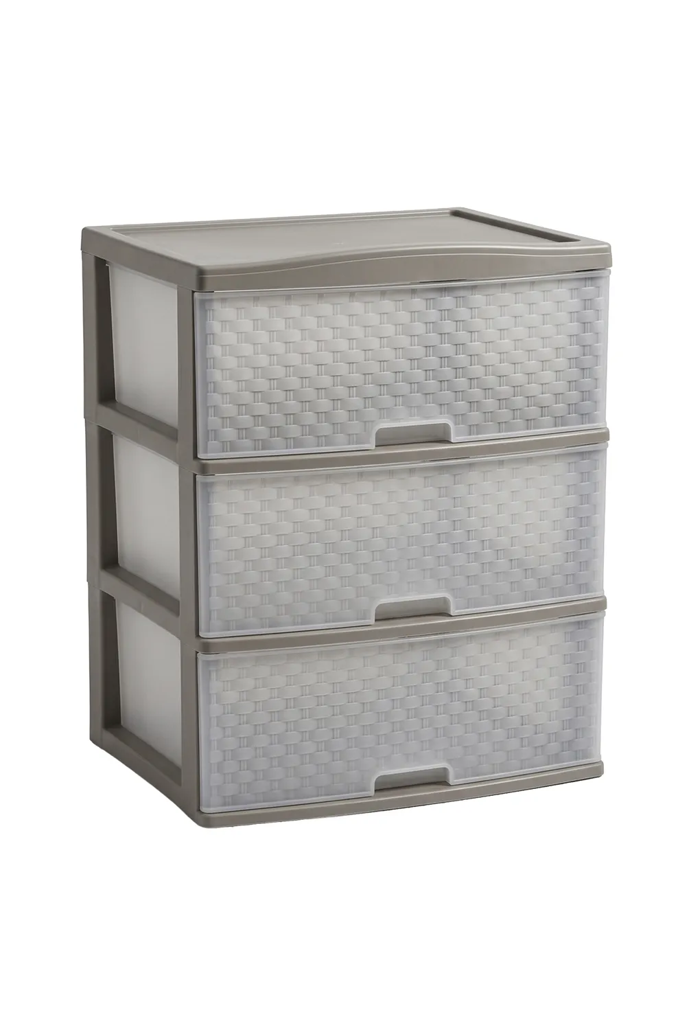 REYPLAST Cómoda 3 Cajón(es) Kusi 55x64x39.5 cm Taupe | Falabella Chile