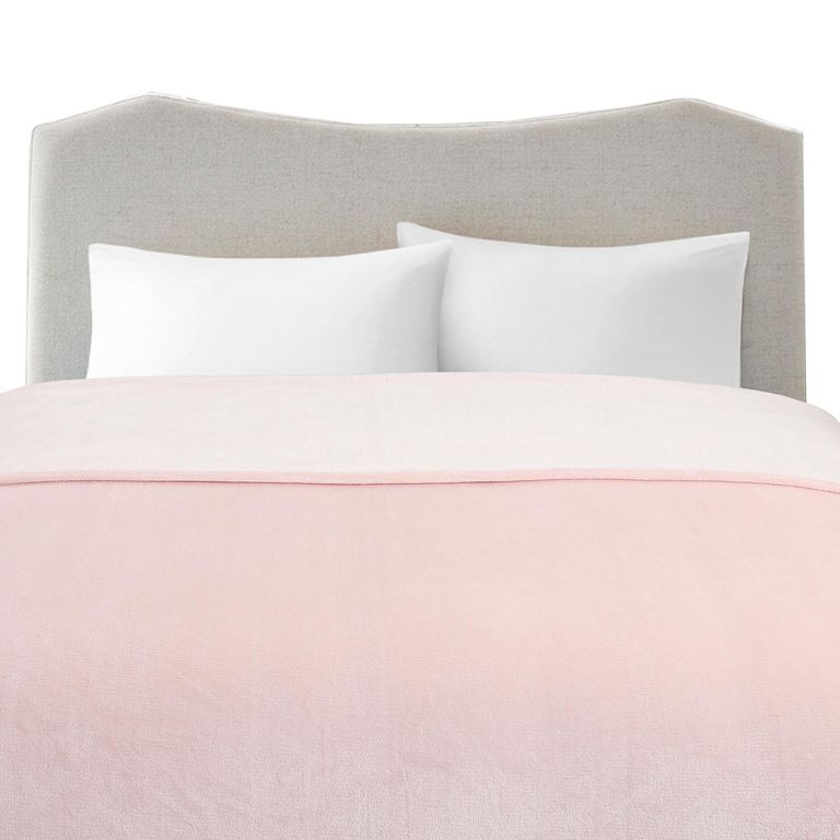 Frazada Flannel 1.5 plazas Rosado