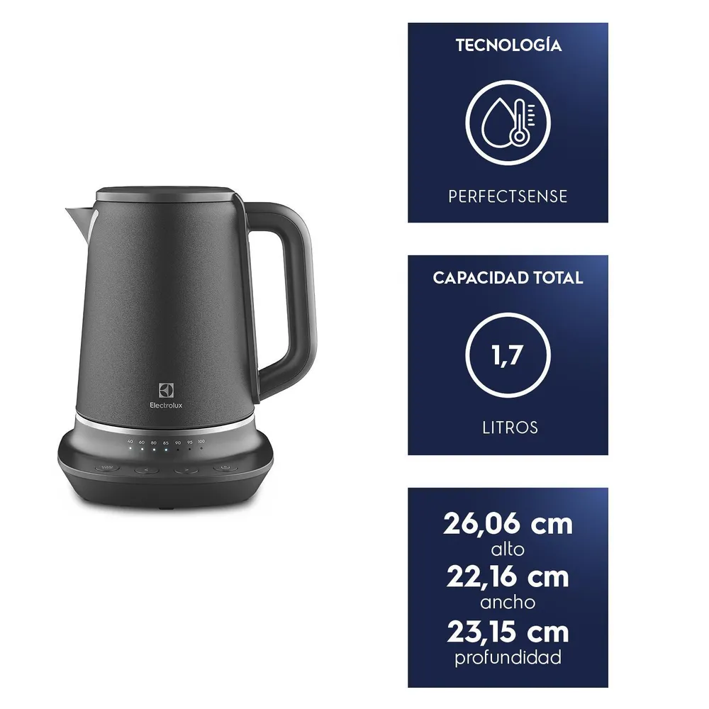 Electrolux EKP70 1.7 L Gris, foto 5