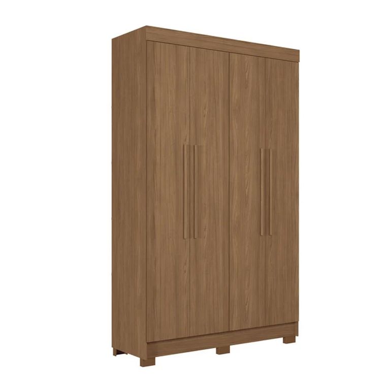 Clóset 4 Puerta(s) 2 Cajón(es) 3 Repisa(s) 130x214x46 cm Café