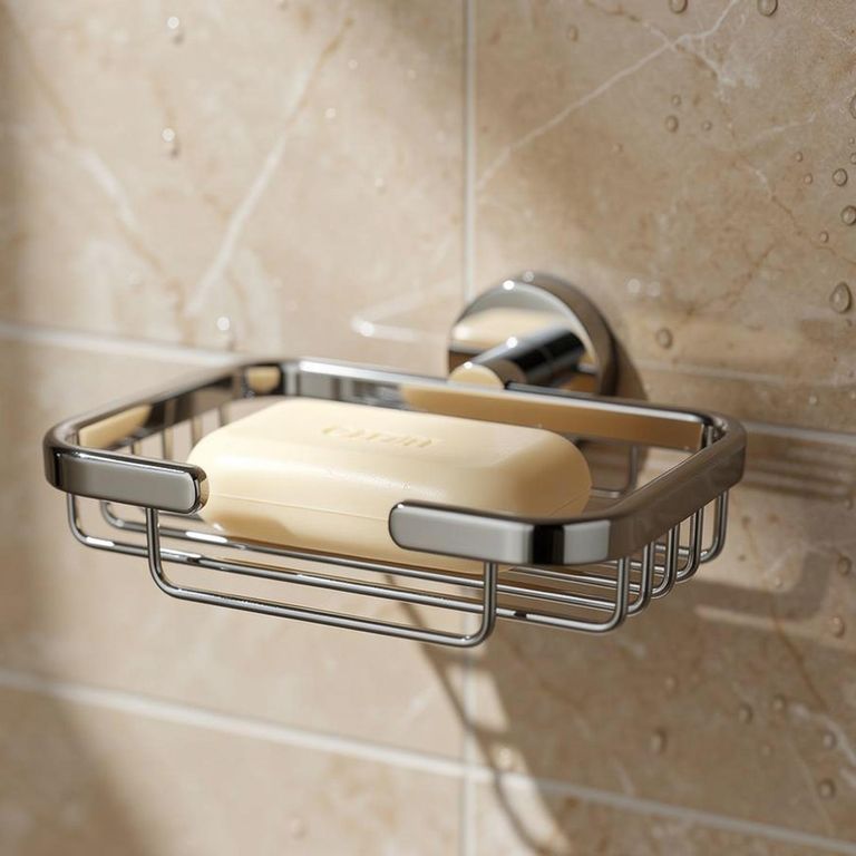 Jabonera Reja Inox Brillo