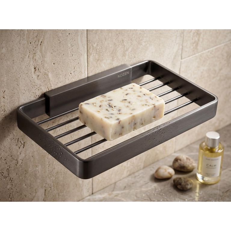 Jabonera Reja Rock Gun Metal