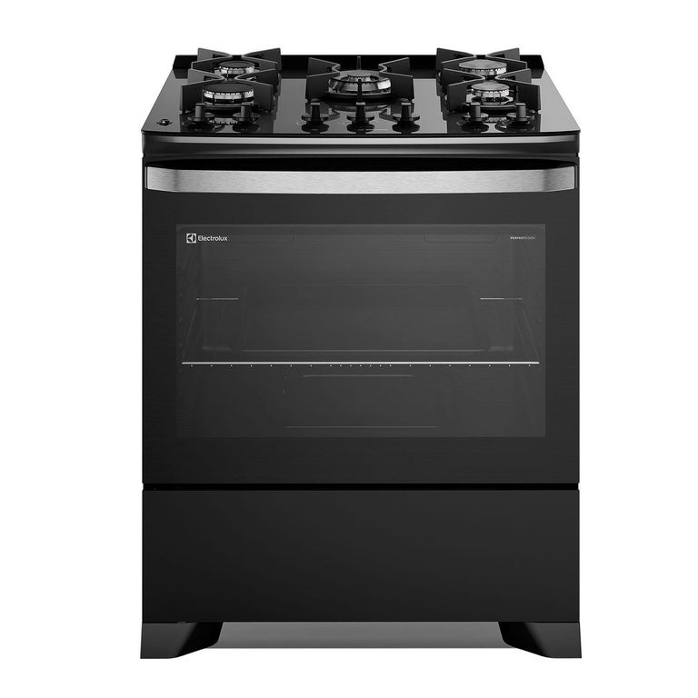 Cocina a Gas 5 Platos Negro F5EPB