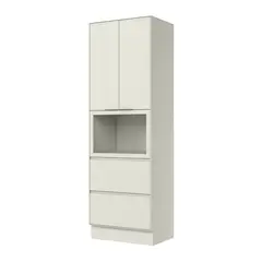 HOME MOBILI - Mueble Cocina Torre 1 Microonda 72 cm Fineze Arena