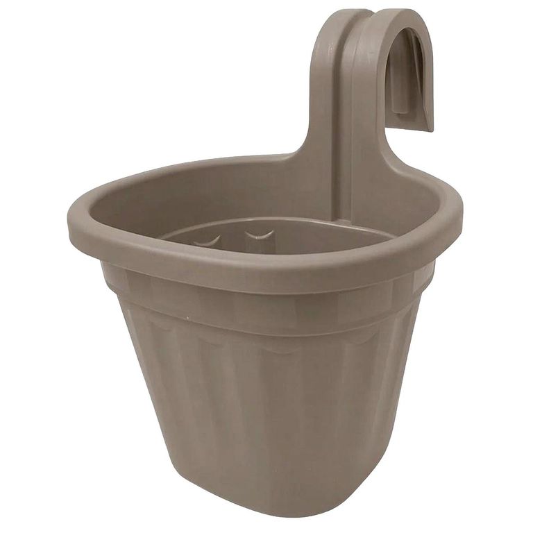 Macetero de Plástico 21x25 Taupe