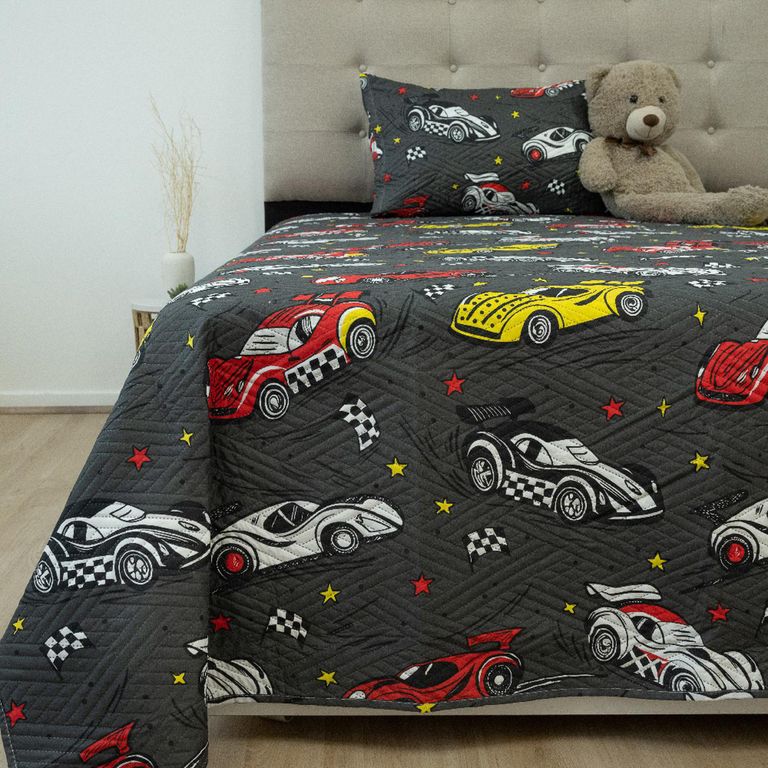 Quilt 1.5 plazas Hotpress Estampado Infaltil Variados