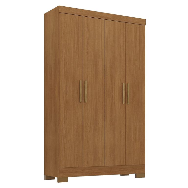 Clóset 4 Puerta(s) 3 Cajón(es) 4 Repisa(s) 108.4x205.5x40 cm Caramelo