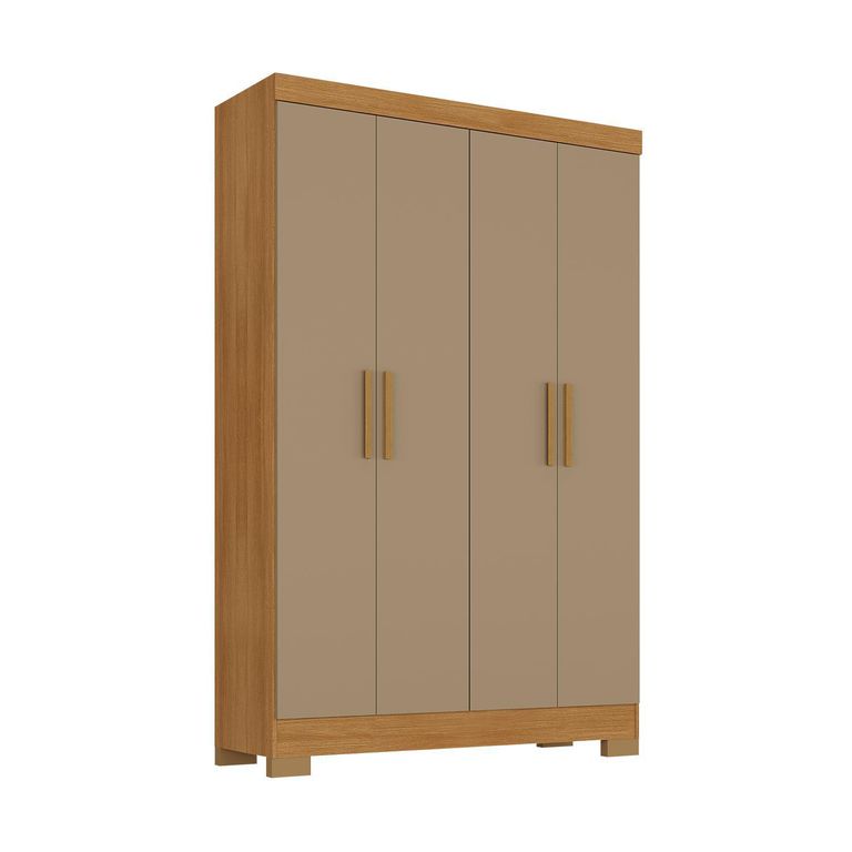 Clóset 4 Puerta(s) 3 Cajón(es) 4 Repisa(s) 108.4x205.5x40 cm Café