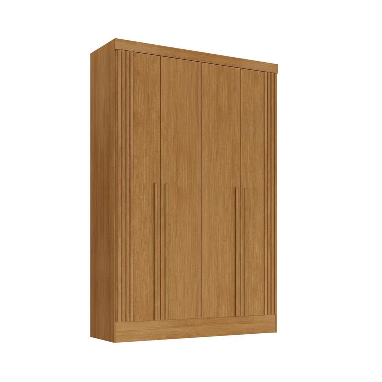 Clóset 4 Puerta(s) 3 Cajón(es) 4 Repisa(s) 127.6x217x48 cm Caramelo