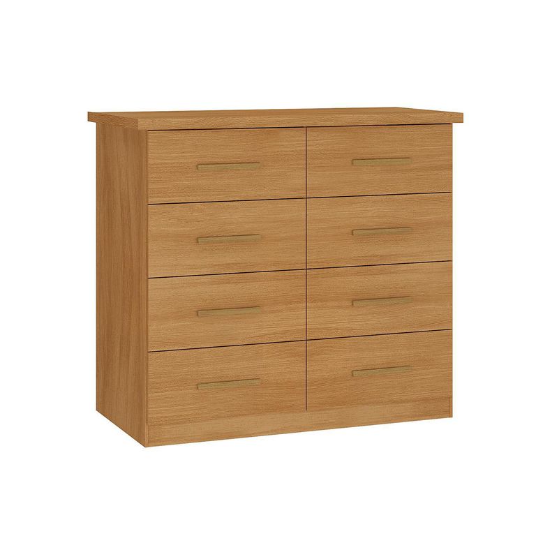 Cómoda 8 Cajón(es) Magnus 116x118x40 cm Canela