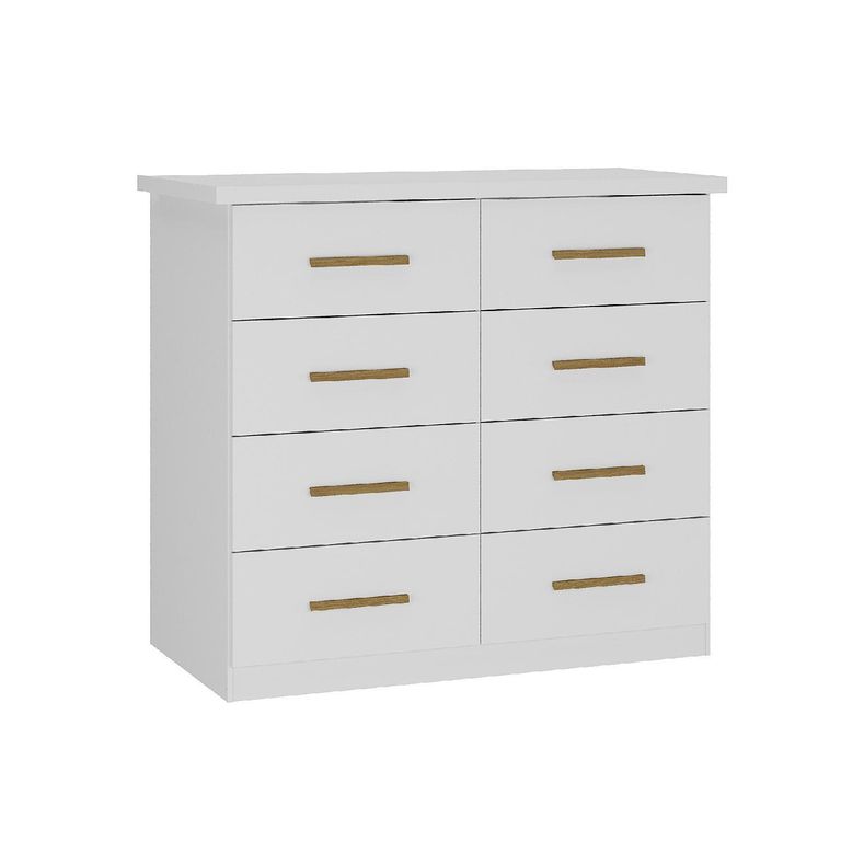 Cómoda 8 Cajón(es) Magnus 116x118x40 cm Blanco